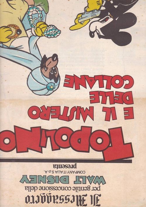 Topolino Supplemento Il Messaggero (06/01/90)