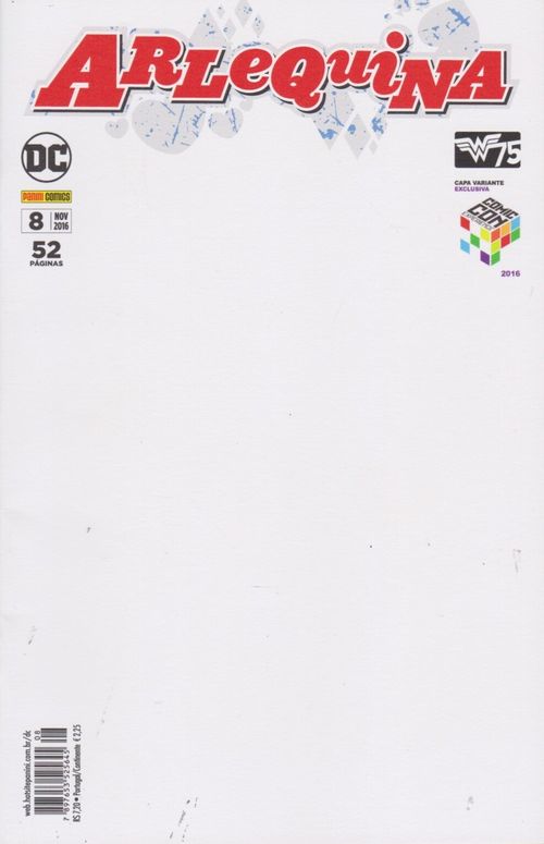 Arlequina - 2ª Série # 08 (Capa Variante B)