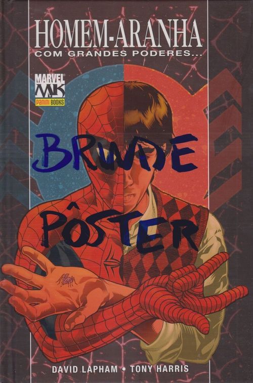 Homem-Aranha - Com Grandes Poderes... (Capa Dura) - COM O BRINDE ORIGINAL