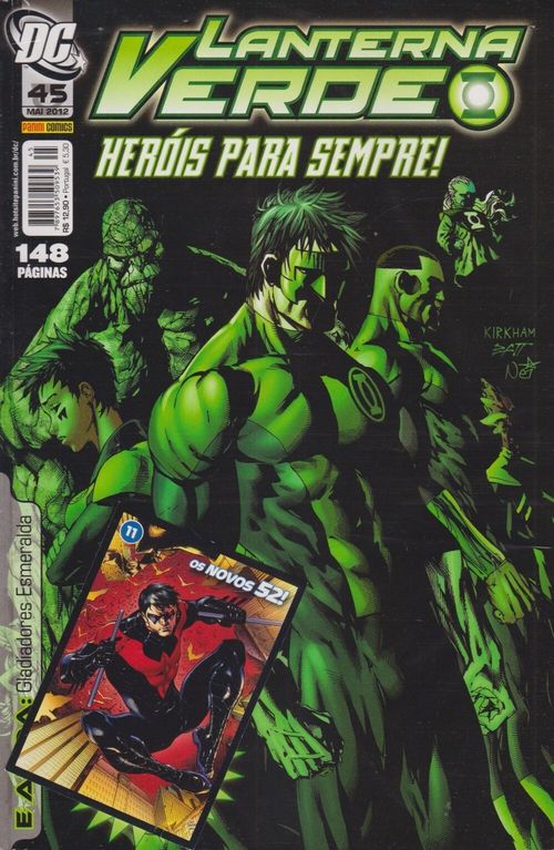 Lanterna Verde - 1ª Série - Dimensão DC # 45 - COM O BRINDE ORIGINAL # 2