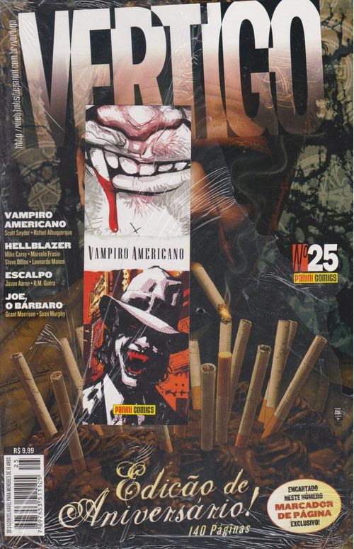 Vertigo # 25 - COM O BRINDE ORIGINAL
