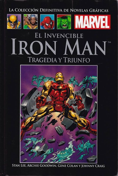 Colección Definitiva de Novelas Gráficas # 007 - El Invencible Iron Man - Tragedia y Triunfo