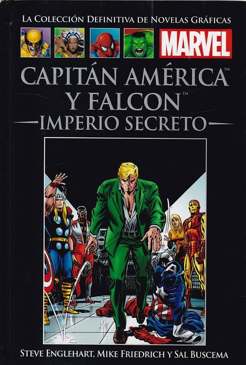 Colección Definitiva de Novelas Gráficas # 030 - Capitán América y Falcon - Imperio Secreto