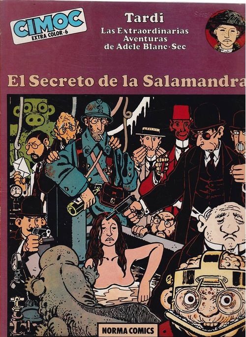 Cimoc Extra Color # 006 - Adele Blanc-Sec - El Secreto de la Salamandra