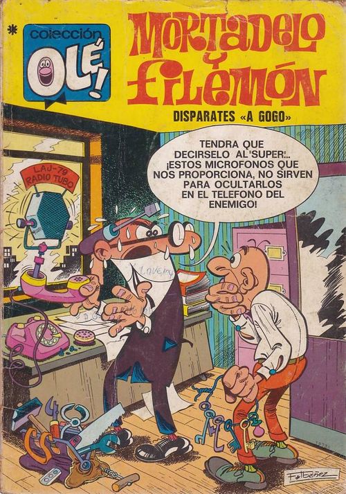 Colección Olé # 090 - Mortadelo Filemón - Disparates a Gogo