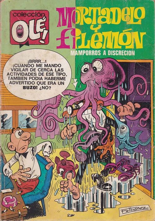 Colección Olé # 099 - Mortadelo y Filémon - Mamporros a Discrecion
