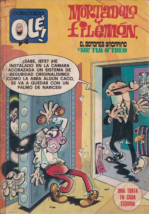Colección Olé # 179 - Mortadelo y Filemón - El Botonoes - Una Torta en Cada Esquina