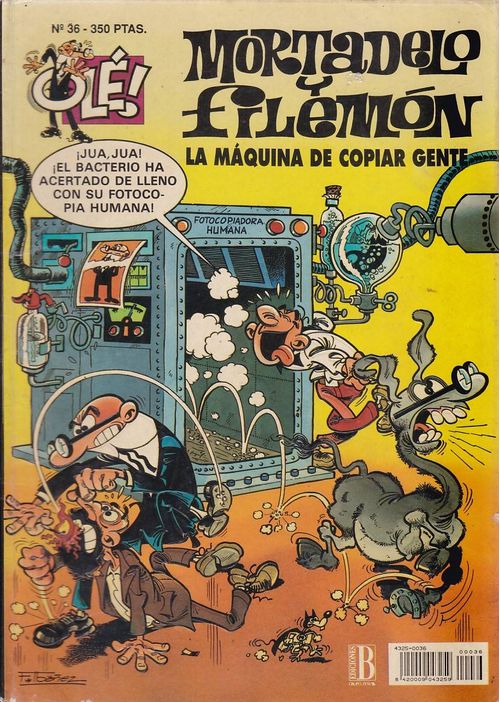 Olé Mortadelo # 036 - La Máquina de Copiar Gente