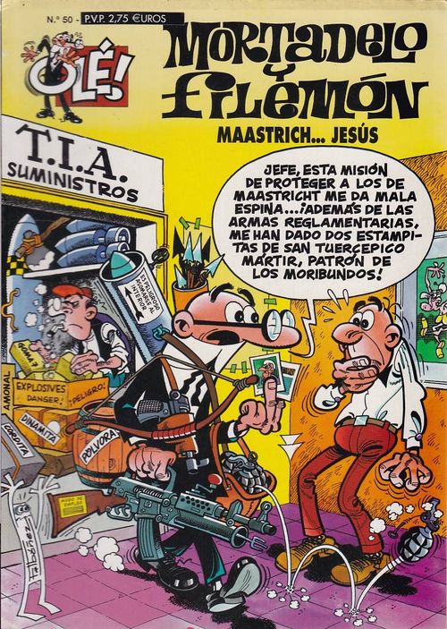Olé Mortadelo # 050 - Maastrich... Jesús