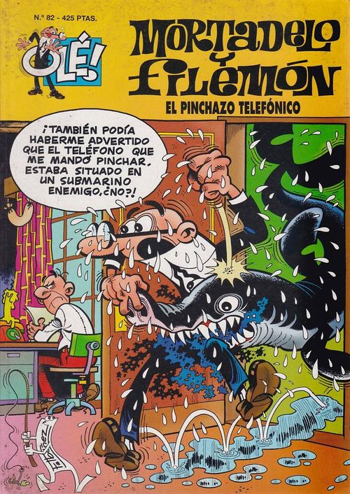 Olé Mortadelo # 082 - El Pinchazo Telefónico