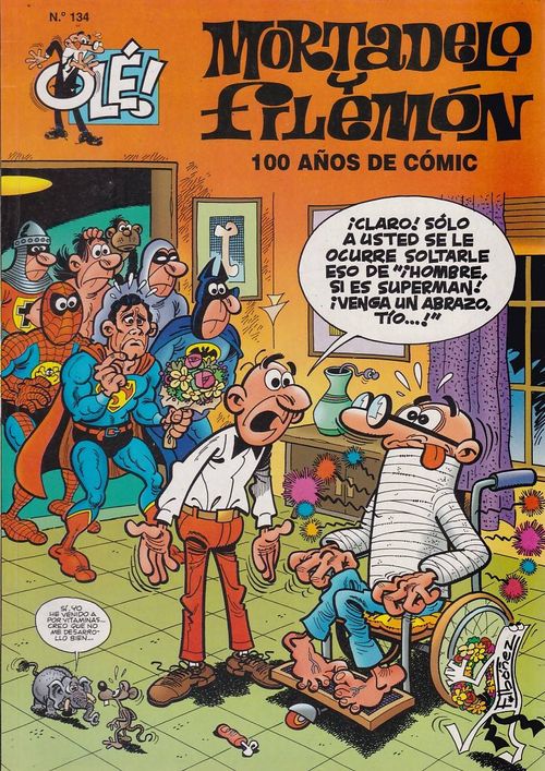 Olé Mortadelo # 134 - 100 Años de Cómic