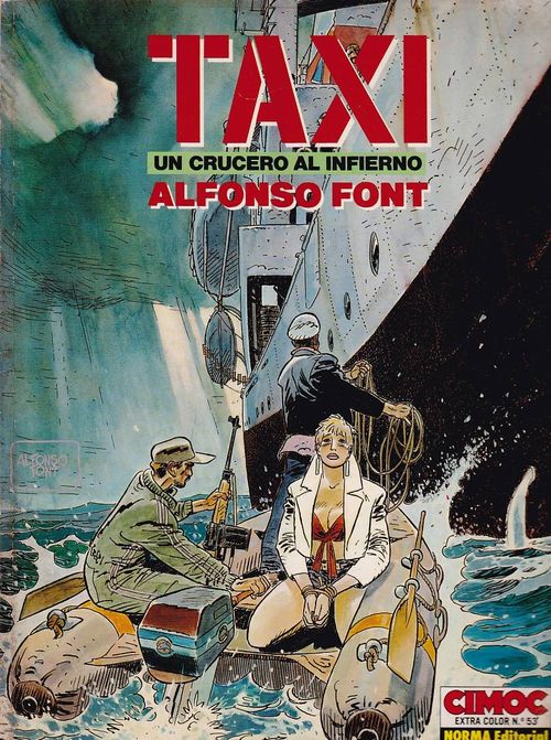 Cimoc Extra Color # 053 - Taxi - Un Crucero al Infierno