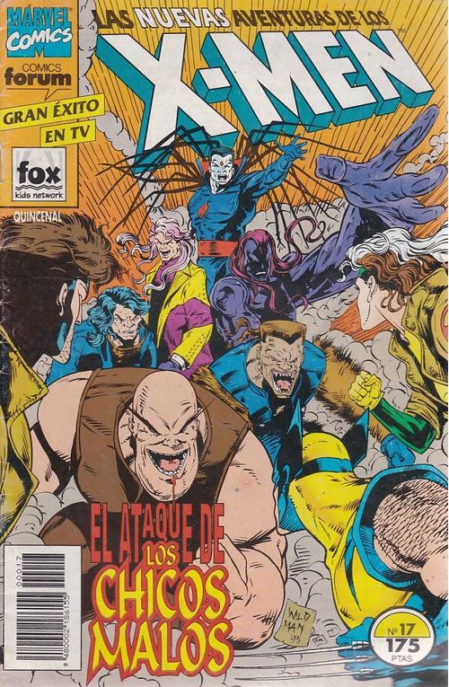 Las Nuevas Aventuras de Los X-Men # 17