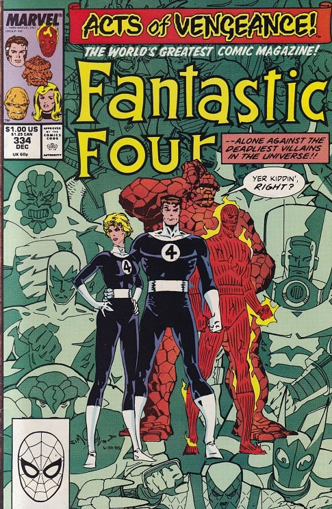 Fantastic Four - Volume 1 # 334