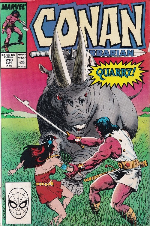 Conan the Barbarian - Volume 1 # 210