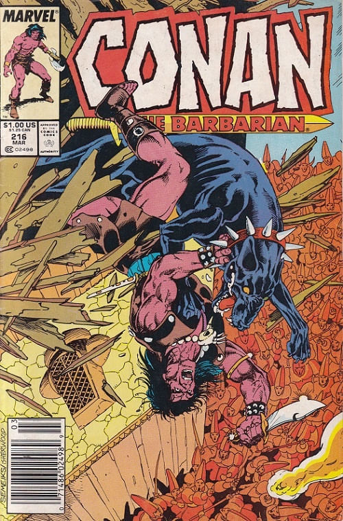 Conan the Barbarian - Volume 1 # 216