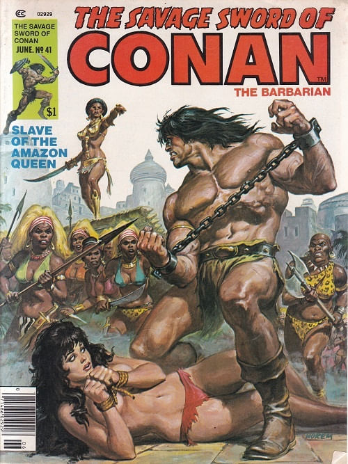 Savage Sword of Conan # 41