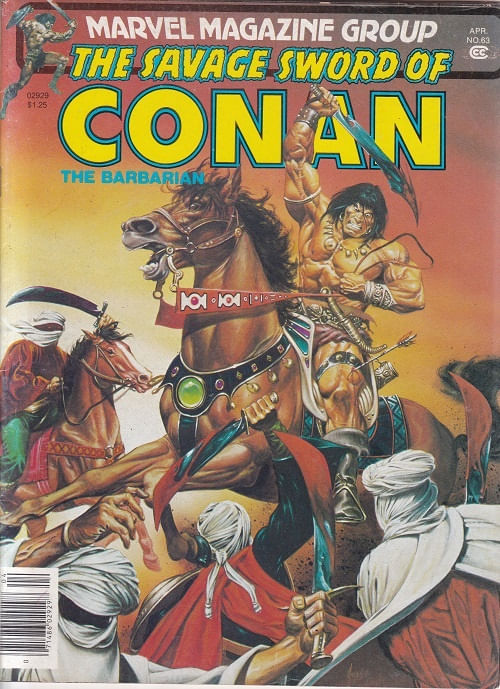Savage Sword of Conan # 63