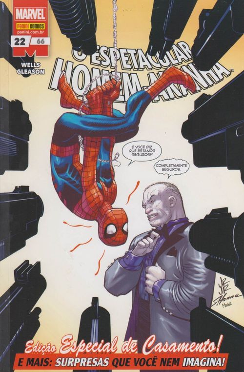 Espetacular Homem-Aranha - 5ª Série # 22 (Capa Principal)