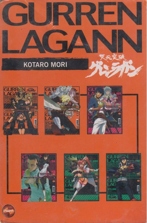 Gurren Lagann - Volumes 05 ao 10 (BOX ORIGINAL)