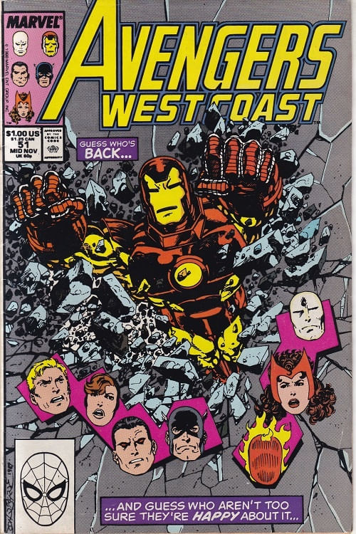 Avengers West Coast - Volume 1 # 51