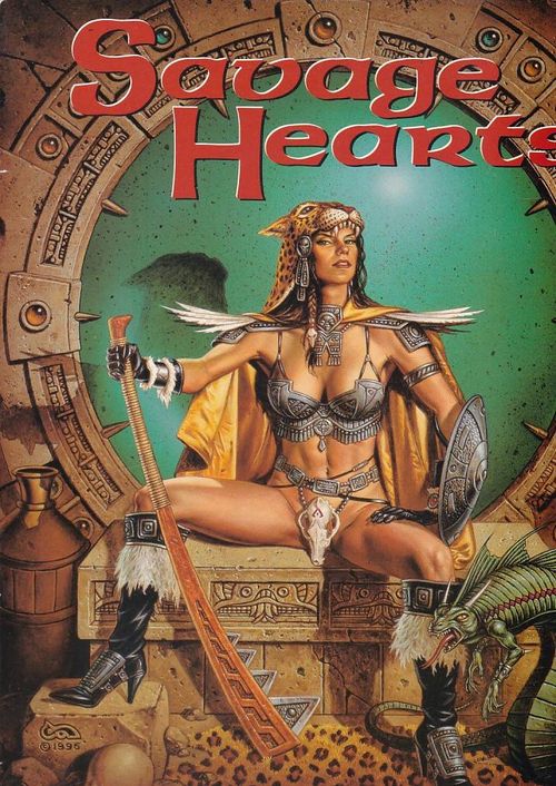 Savage Hearts - The Clyde Caldwell Sketchbook # 1 (TPB)