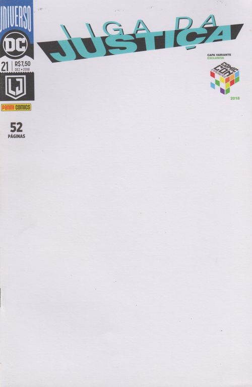 Liga da Justiça - 3ª Série # 21 (Capa Variante)
