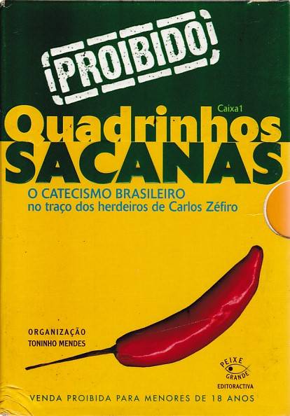Quadrinhos Sacanas - Catecismo Brasileiro - Volume 1 - BOX ORIGINAL DA EPOCA