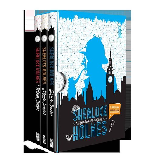 Sherlock Holmes - A Arte da Dedução e os Casos Perdidos - BOX ORIGINAL (Livro)