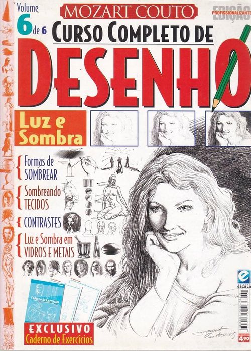Curso Completo de Desenho por Mozart Couto # 6