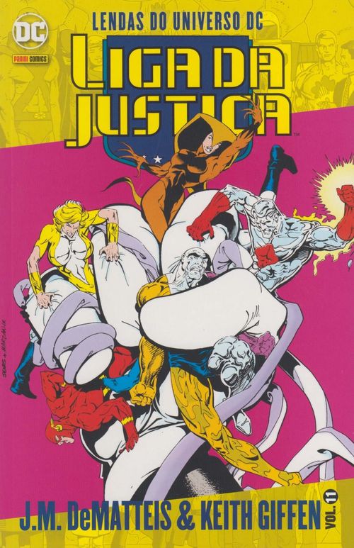 Lendas do Universo DC - Liga da Justiça - J.M. DeMatteis e Keith Giffen # 11