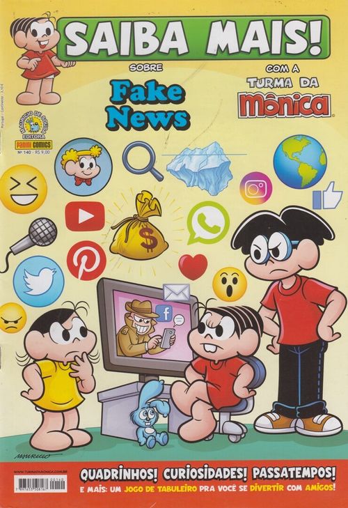 Saiba Mais! Com a Turma da Mônica # 140