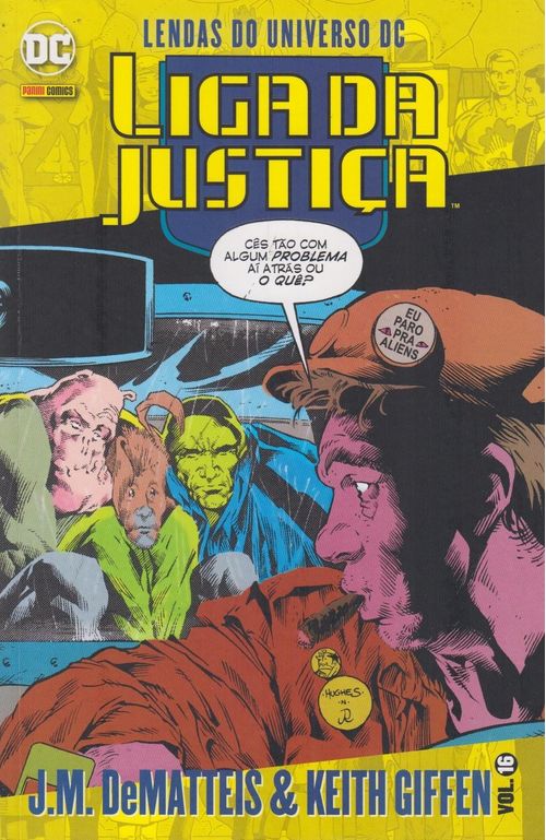 Lendas do Universo DC - Liga da Justiça - J.M. DeMatteis e Keith Giffen # 16