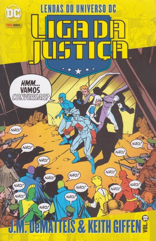 Lendas do Universo DC - Liga da Justiça - J.M. DeMatteis e Keith Giffen # 18