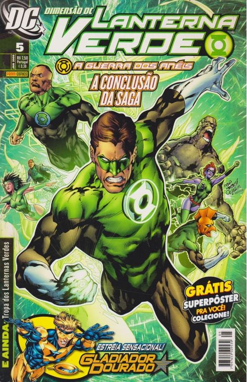 Lanterna Verde - 1ª Série - Dimensão DC # 05 - COM O BRINDE ORIGINAL