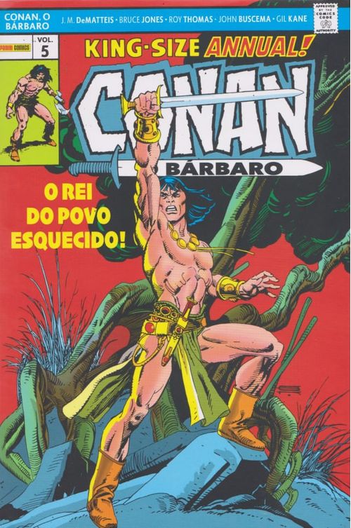 Conan - O Bárbaro - Omnibus - A Era Marvel - Volume 05