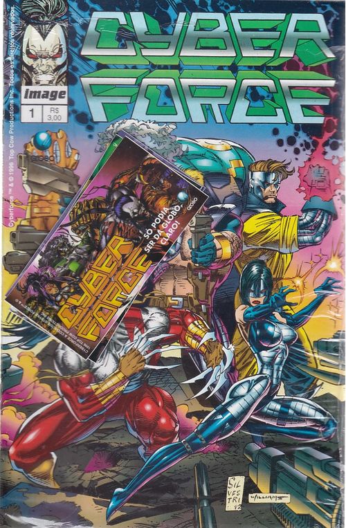 Cyberforce # 1 - COM O BRINDE ORIGINAL