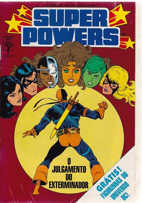 Super Powers # 09 - COM O BRINDE ORIGINAL