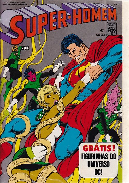 Super-Homem - 1ª Série # 047 - COM O BRINDE ORIGINAL
