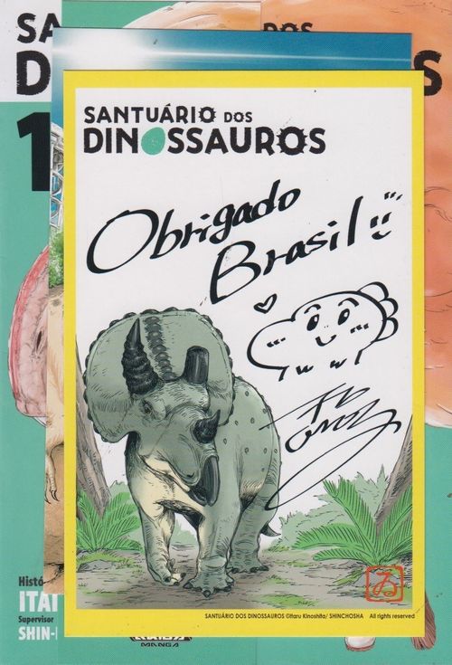 Santuário dos Dinossauros # 01 - COM O BRINDE ORIGINAL