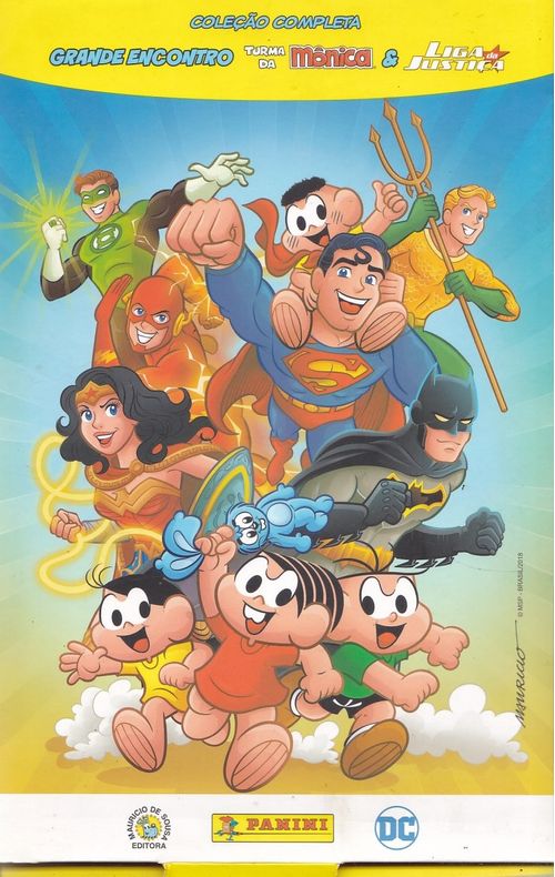 Grande Encontro Turma da Mônica e Liga da Justiça - BOX COMPLETO