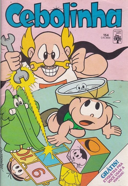 Cebolinha # 154 - COM O BRINDE ORIGINAL