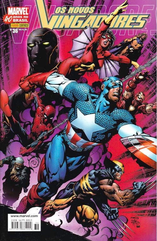 Vingadores - 1ª Série # 036 (Capa Variante)