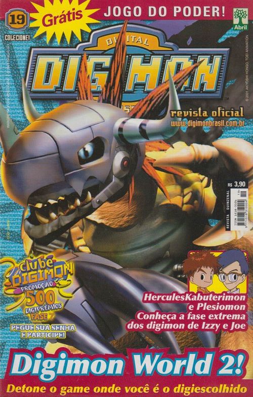 Digimon - Revista Oficial # 19 - COM O BRINDE ORIGINAL